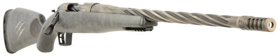 Fierce TWROG7MMBC18DTMX Twisted Rogue 7mm BC 3+1 18" Distressed Tan Match Grade/Spiral Threaded BBL, Distressed Tan Stainless Drilled & Tapped Rcvr, Pic Rail Forend, Black Matrix Fixed Carbon Fiber Stock,Rifle