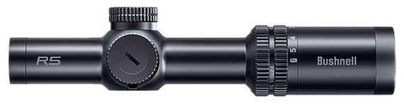 Bushnell R5-1624S26 R5 Black 1-6x 24mm 30mm Tube Illuminated DD2-QA Reticle,Rifle Scope