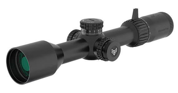 Swampfox Optics KTK212444M Kentucky Black 2-12x44mm 30mm Tube Sharpshooter MOA Reticle, Rifle Scope