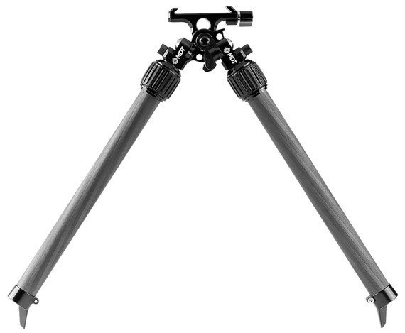 Mdt Sporting Goods Inc 114703BLK Mountain Bipod 2.70-15.80" High Black Carbon Fiber/Alum,Bipods