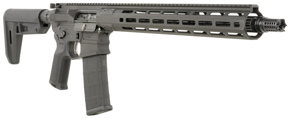 Cobalt Kinetics CKPROLITE55616BLK Pro Lite 5.56 NATO 30+1 16" Black Melonite BBL, Black Alum Rcvr w/Pic Rail, M-LOK Handguard, Black Polymer SB Tactical SBA3 Brace, Black Polymer Grip,Tactical Rifles