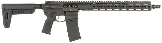 Cobalt Kinetics CKPROLITE55616BLK Pro Lite 5.56 NATO 30+1 16" Black Melonite BBL, Black Alum Rcvr w/Pic Rail, M-LOK Handguard, Black Polymer SB Tactical SBA3 Brace, Black Polymer Grip,Tactical Rifles