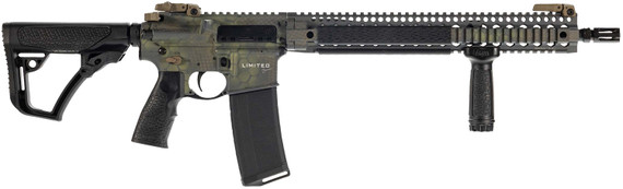 Daniel Defense DLRLIMSER-002-NM DDM4 V9 5.56 NATO No Magazine 16" Crocodile Rattlecan Threaded BBL, Crocodile Rattlecan Alum Pic Rail Rcvr, Adj Black Polymer Stock, Black Polymer Grip, Ambidextrous, No Magazine,Tactical Rifles