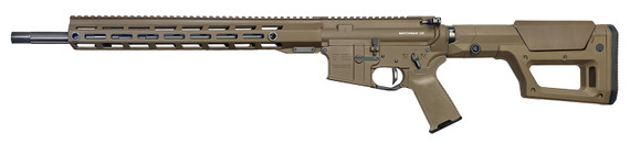 Rise Armament WM22ARCFDE18 Watchman XR SS Exclusive 22 ARC 10+1 18 Black Cerakote Fluted Threaded Barrel, FDE Cerakote M-LOK/Pic Rail Aluminum Receiver, 15.25 M-LOK Handguard, Magpul PRS Lite FDE Synthetic Stock, Rifle
