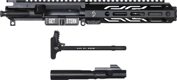 Stern Defense 015SD8INCHMOD5MLOK6INC 45ACP 6" Black Melonite BBL Alum Anod Rcvr,Upper