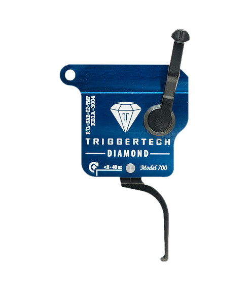 TriggerTech R7LSAB02TNF Diamond Black Flat Straight Fits Remington 700 Left Hand,Triggers