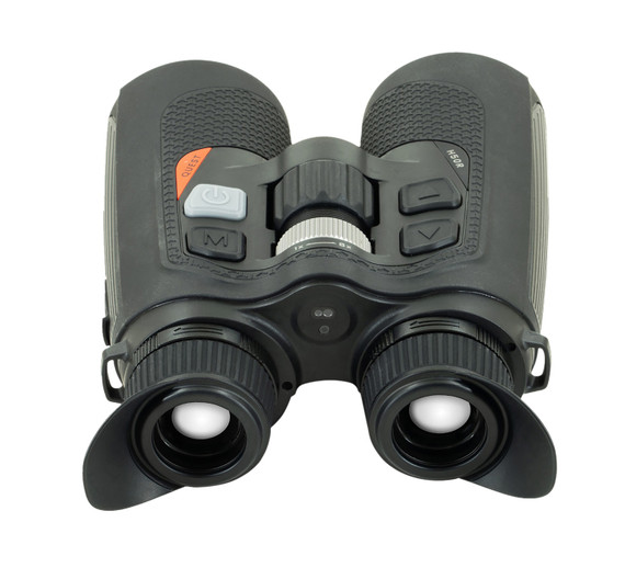 Nocpix QUESTH50R Quest H50R LRF Thermal Rangefinding Binocular Black 4x50mm, 640x480 12 Microns 60Hz Resolution, Zoom Digital 8x,Thermal Handhelds