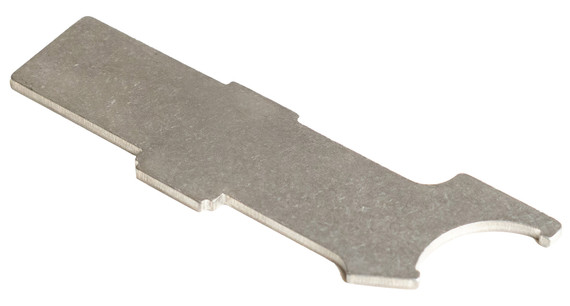 Banish(Silencer Central) 100000350040 Banish 12 Wrench Fits 7" Long Steel Silver,Suppressor Accessories