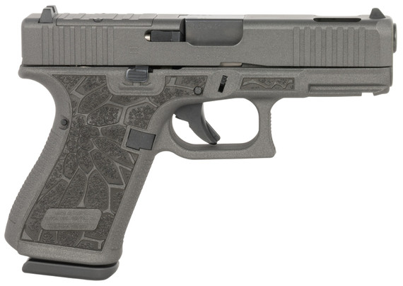 Glock UA195S204NCRUPCOB G19 Gen5 MOS Compact 9mm Luger 15+1 4.02" Ported BBL, Steel Optic Cut/Ported/Serr Slide, Cobalt Cerakote Polymer Frame w/Pic Rail, Black/Cobalt Textured Grip, RMR Footprint, Ambidextrous,Pistol