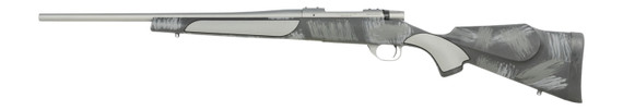 Weatherby VC387MMPR4T Vanguard Shadow 7mm PRC 3+1 24" Carbon Gray Cerakote Threaded BBL, Carbon Gray Cerakote Steel Drilled & Tapped Rcvr, Black w/Gray & White Accents Monte Carlo Stock,Rifle