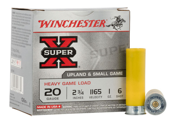 Winchester XU20H6 Shotgun Ammunition