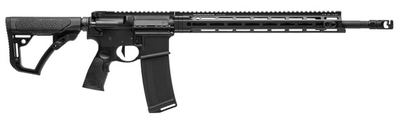 Daniel Defense 0212816541047 DDM4 V7 Pro 5.56x45mm NATO 30+1 18 in Threaded Heavy Barrel w/Muzzle Climb Mitigator, Black Hard Coat Anodized Receiver, 6 Position Stock w/SoftTouch Overmolding, Rifle