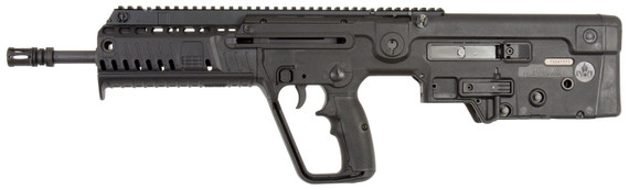 IWI XB16L Tavor X95 5.56x45mm NATO Caliber with 16.50 in Barrel, 30+1 Capacity, Black Metal Finish, Black Fixed Bullpup Stock & Polymer Grip Left Hand, Rifle