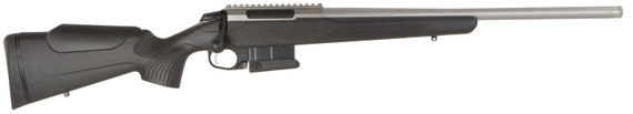 Tikka JRTXC382S T3x CTR Compact 6.5 Creedmoor 10+1 20 in Stainless Steel Heavy Barrel, Stainless Steel Receiver w/Picatinny Rail Receiver, Black Synthetic Stock, Rifle