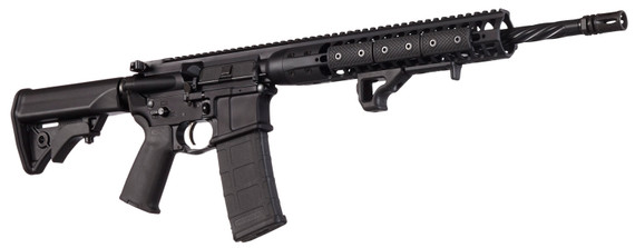 LWRC ICDIR5B16 LWRCI Direct Impingement 5.56x45mm NATO 16.10 in 30+1 Black Anodized Black 6 Position Stock Black Magpul MOE+ Grip, Rifle