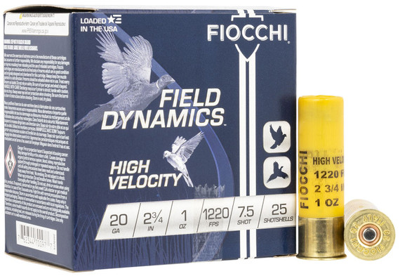 Fiocchi 20HV75 Shotgun Ammunition