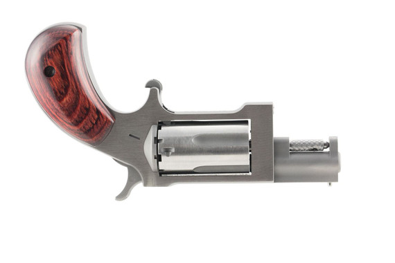 North American Arms SW Sidewinder 22 WMR 5rd 1.50 in Barrel, Overall Stainless Steel Finish & Rosewood Birdshead Grip , Revolver