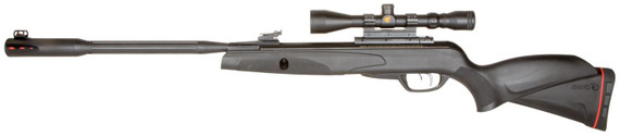 Gamo 6110063254 Whisper Fusion Mach1 Gas Piston 177 Black Black Receiver Black Molded All Weather Stock Scope 3-9x40mm Air, Rifle