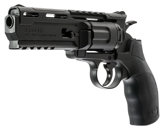 Umarex USA 2252109 Brodax CO2 177 BB 10rd Black Frame Black Polymer Grip