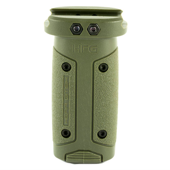 Hera USA HFG Vertical Front Grip, Fits AR-15, Internal Compartment, OD Green 11.09.03