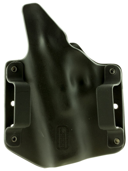 Stealth Operator H50054 Full Size OWB Black Nylon Compatible w/Glock 19, Ruger LC9, Springfield XDS Belt Slide Mount Right Hand, Holster