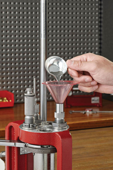 Hornady 095360 Lock-N-Load Powder Funnel Red Multi Caliber Plastic