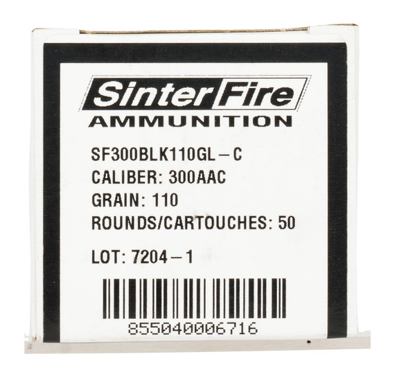 Sinterfire SF300BLK110GLC