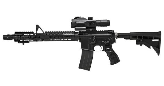 NcStar VSRTP3940GV3 SRT Gen 3 Black Hardcoat Anodized 3-9x40mm Illuminated P4 Sniper Reticle Green Laser, Rifle Scope