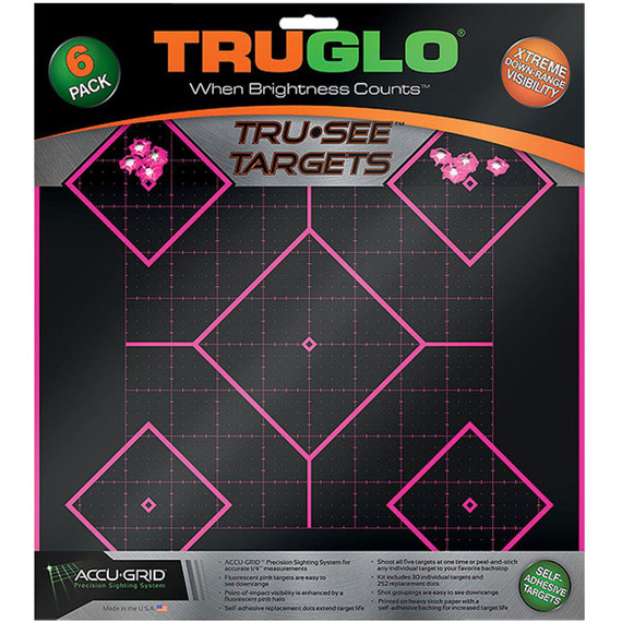 TruGlo TG14P6 Paper Targets