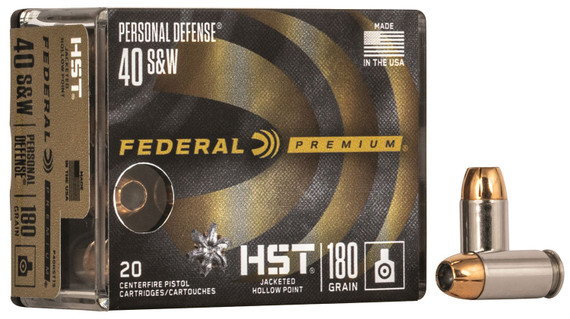 Federal 40 S&W Ammunition P40HST1S