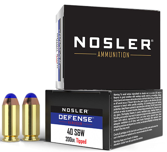 Nosler 40 S&W Ammunition 39515