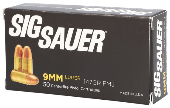 Sig Sauer 9mm Luger Ammunition E9MMB350