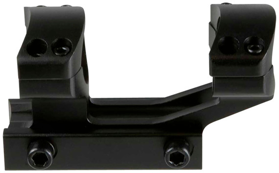 TruGlo TG8963B One-Piece Tactical Scope Mount Scope Mount/Ring Combo Black 1 in