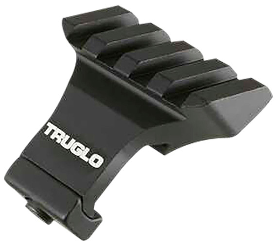 TruGlo TG8975B 45 Degree Offset Picatinny Rail Mount Black Anodized