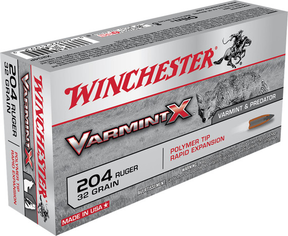 Winchester 204 Ruger Rifle Ammunition X204P