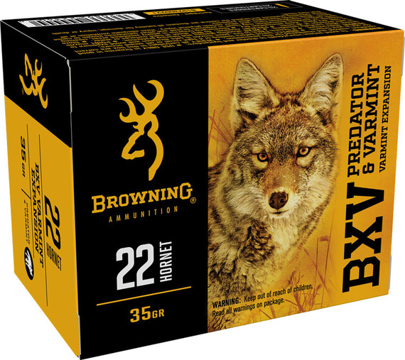 Browning 22 Hornet Rifle Ammunition B192300221