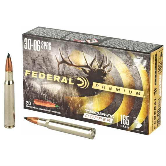 Federal 30-06 Springfield Rifle Ammunition P3006TC2
