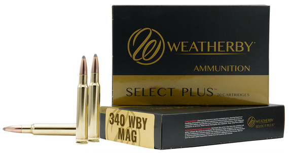 Weatherby 340 Weatherby Magnum Rifle Ammunition B340225TTSX