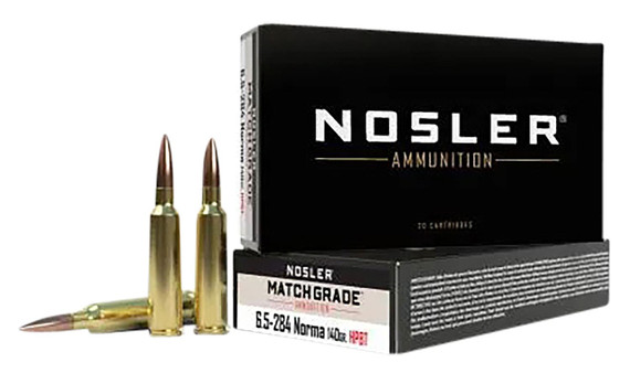 Nosler 6.5x284mm Norma Rifle Ammunition 44166