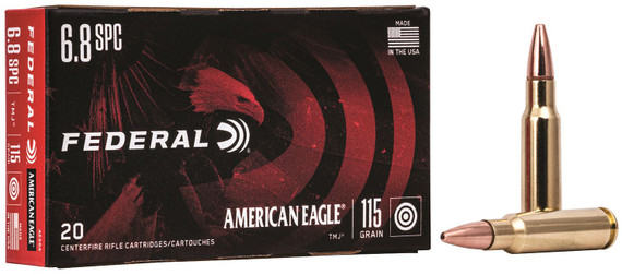Federal 6.8 SPC Rifle Ammunition AE68A