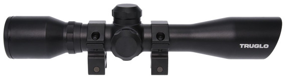 TruGlo TGTG8504B3 Crossbow Scope Compact Matte Black Anodized BDC/Rangefinder 4x32mm