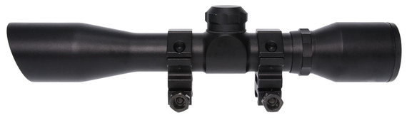 TruGlo TGTG8504B3 Crossbow Scope Compact Matte Black Anodized BDC/Rangefinder 4x32mm