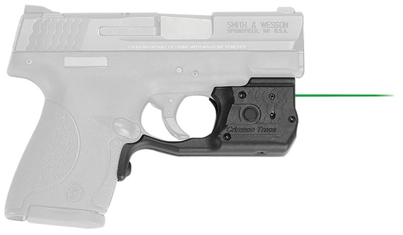 Crimson Trace 0158401 LL-801G Green Laserguard Pro Black Smith & Wesson M&P Shield