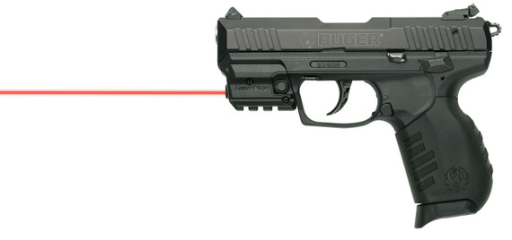 LaserMax LMSRMSR Red Rail Mounted Laser Ruger SR22/SR9/SR40 Black