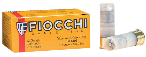 Fiocchi 12FSLUG Shotgun Ammunition