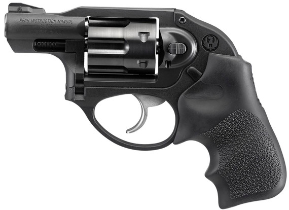 Ruger 5452 LCR Small Frame 327 Federal Mag 6 Shot, 1.87 in Matte Black Steel Barrel, Black PVD Cylinder, Matte Black Stainless Steel Frame, Black Hogue Tamer Monogrip, Shrouded Hammer , Revolver