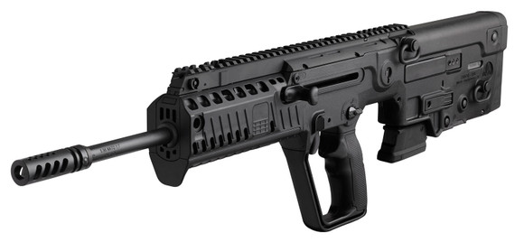 IWI XB18RS Tavor X95 *NJ/MD Compliant 5.56x45mm NATO Caliber with 18.50 in Barrel, 10+1 Capacity, Black Metal Finish, Black Fixed Bullpup Stock & Polymer Grip Right Hand, Rifle