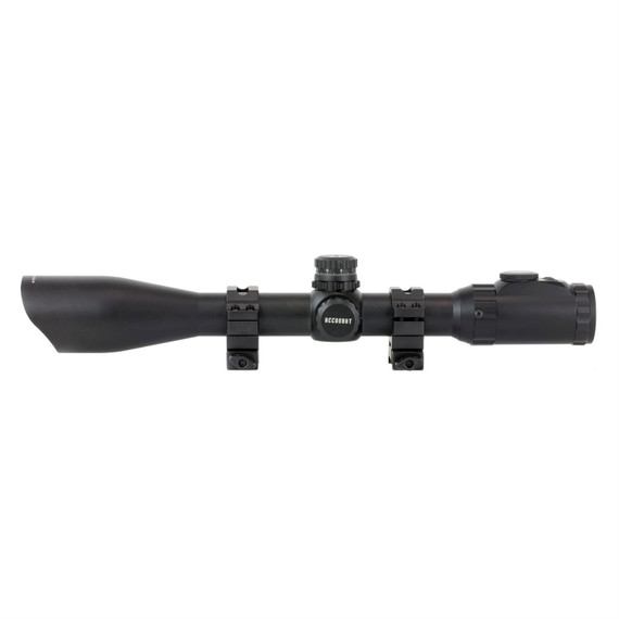 Leapers, Inc. - UTG AccuShot, Rifle Scope, 4-16X 44, 30MM, 36-Color Mil-Dot Reticle, Black SCP3-U416AOIEW