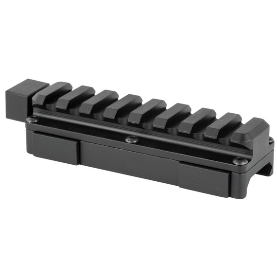 Kinetic Development Group, LLC SIDELOK, Universal Scope Riser, Standard, Fits Picatinny, Black Finish, .62 in Rail Height SID5-100