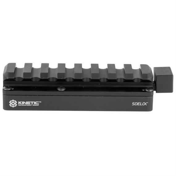Kinetic Development Group, LLC SIDELOK, Universal Scope Riser, Standard, Fits Picatinny, Black Finish, .62 in Rail Height SID5-100